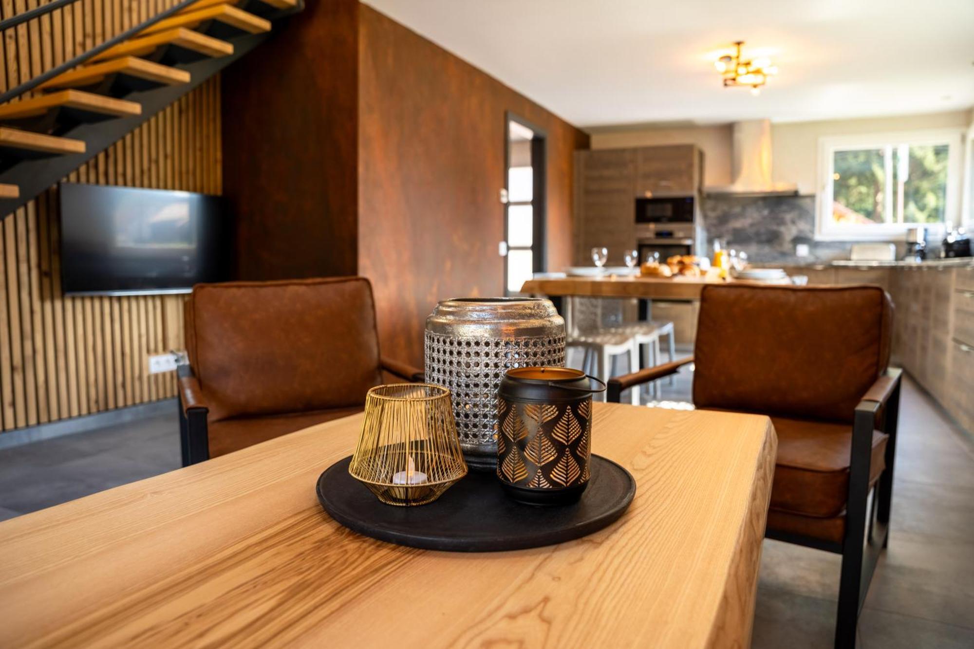 Chalet Nemesia Avec Spa A ジェラールメ エクステリア 写真